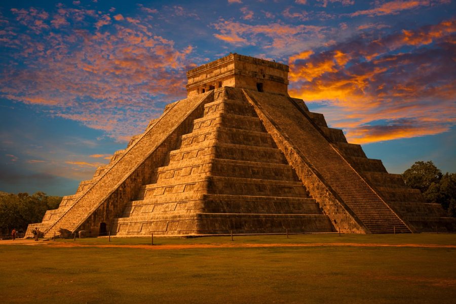 Pyramide de Chichen Itzá au Mexique