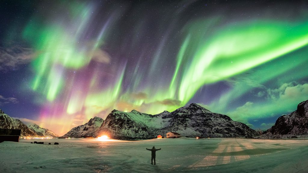 les aurores boréales de Norvège