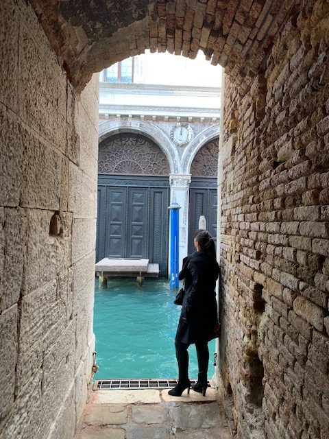 Ruelle dans les canaux de Venise