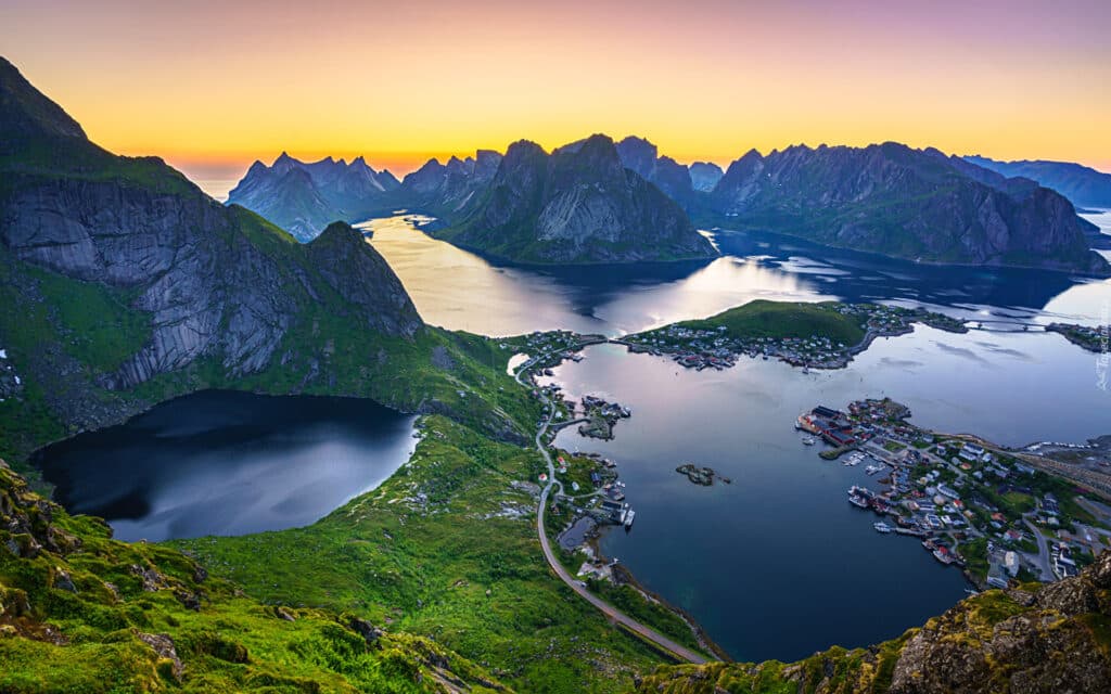 Les îles Lofoten en Norvège