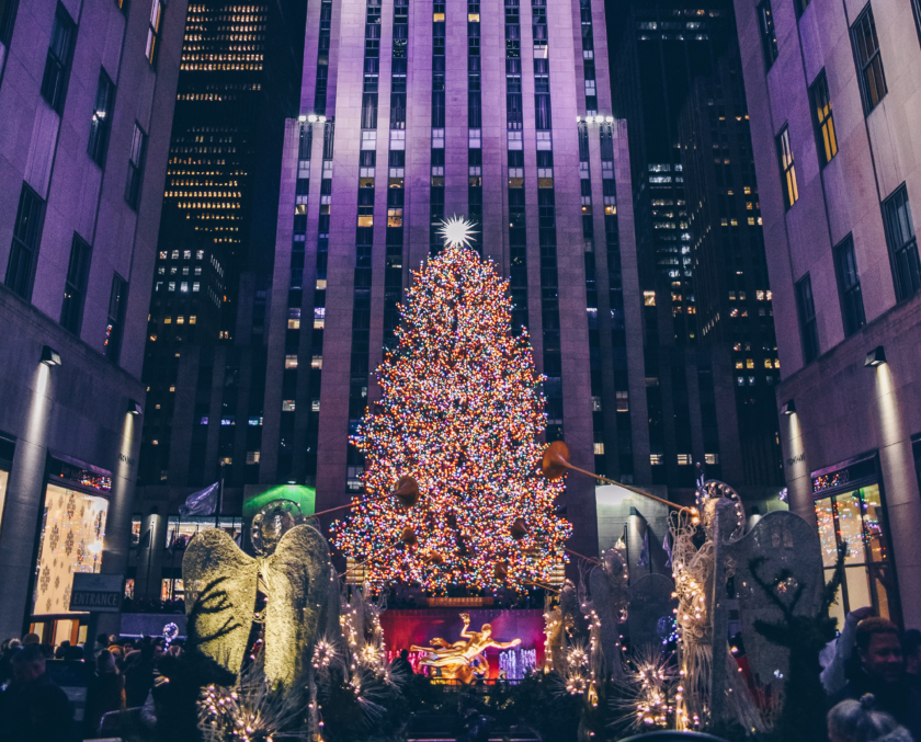 sapin de noël à New york